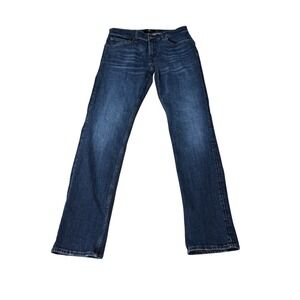 7 For All Mankind Slimmy Jeans Mens 32X31 Dark Wash Slim Straight Denim Indigo